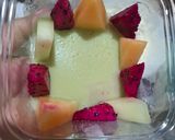 Foto langkah ke 5 dari resep Salad Puding Matcha.