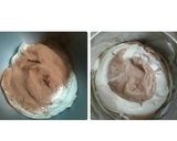 Foto langkah ke 2 dari resep Zebra Cake Putih Telur (Panggang OK Kukus Ok).