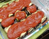 Foto del paso 11 de la receta Rollitos de berenjena rellenos de espinacas