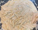 Foto del paso 4 de la receta: Macarrones con nata, pistacho y gorgonzola