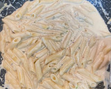 Foto del paso 4 de la receta: Macarrones con nata, pistacho y gorgonzola