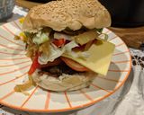 A picture of step 2 of Burgers.