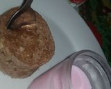 Foto del paso 6 de la receta: Tortita de banana, avena y cacao fitt al microondas