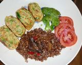 Foto langkah ke 5 dari resep TELUR GULUNG SAYURAN - MENU NO OIL.