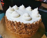 Foto del paso 3 de la receta: Tarta integral de zanahoria y nueces con frosting de queso!!!
