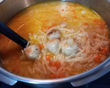 Foto del paso 11 de la receta: 249. Sopa con albondiguillas de pollo
