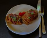 A picture of step 5 of Hasselback Bacon.