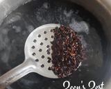 A picture of step 2 of Chicken Fried Black Rice.