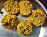 A picture of step 2 of Oats & Malabar Spinach Muthiya/ Steamed Dumplings.