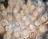 A picture of step 2 of Cinnamon rolls.