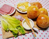 【免揉】~美味家常漢堡的食譜步驟4照片