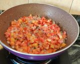 A picture of step 6 of Akuri (Parsi Scrambled Egg).