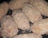 Foto del paso 3 de la receta: Ravioles con salsa de tomate y albóndigas rellenas de queso 😋😋