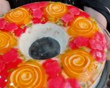 عکس مرحله 13 از دستور روکر موزی ژله ویترینی