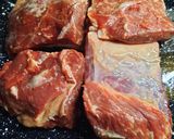 Foto del paso 1 de la receta: Carne al horno (marucha) con papas