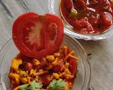 A picture of step 4 of Tomato sabji.