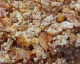 A picture of step 7 of Egg Qeema Burger.