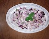 A picture of step 3 of Beetroot 🥗 salad with yoghurt dressing.