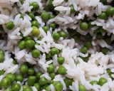 Une image de l'étape 1 de Salade riz et petits pois à la menthe.