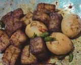 Foto langkah ke 4 dari resep Bacem Tahu Telur.