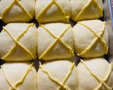 Foto langkah ke 9 dari resep 320. Roti Kasur Isi Selai Coklat (Tanpa Mixer).