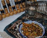 A picture of step 15 of Persian honey-saffron walnuts brittle(سوهان عسلی گردویی).