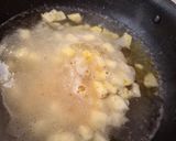 A picture of step 5 of Pineapple Halwa/Pineapple kesari.