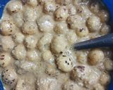 A picture of step 3 of Malaidar Makhana.