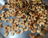 A picture of step 2 of Moong daal Panjeeri.