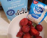 Foto langkah ke 1 dari resep Ice Cream Strawberry.