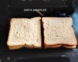 চীজ মেয়ো গ্রিল্ড ব্রেড স্যান্ডউইচ(cheese mayo grilled bread sandwich recipe in Bengali) রেসিপি ধাপ - 5 ছবি