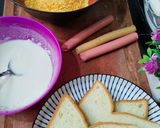 Foto langkah ke 1 dari resep Corn Dog Roti Tawar.
