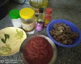 Sweet and spicy mutton#cookingwithtomatoesrecipecontest#4weeksch recipe step 1 photo