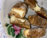 Фото кроку 3 до Вкусная закуска из сыра в кляре.