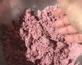 A picture of step 2 of Eggless Tutti Frutti Red Velvet Cookies.