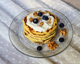 Foto del paso 8 de la receta: 🥞🫐Hotcakes de harina de coco, coco rallado y arándanos 🫐🥞Sin azúcar ni edulcorantes