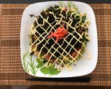 A picture of step 9 of Japanese Cabbage Okonomiyaki Pancake.