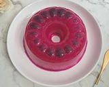 Foto langkah ke 4 dari resep Puding Santan Buah Naga.
