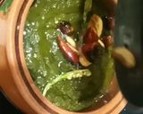 A picture of step 4 of Sarson ka saag.