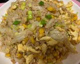 家常炒飯的食譜步驟3照片