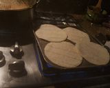 A picture of step 8 of Zacatecan Enchiladas.