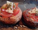 Foto del paso 2 de la receta: Champis veganos rellenos (🌱)