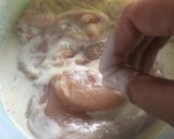 Gambar langkah 2 resipi Tortilla Bawang Putih bersama Ayam / Chicken Garlic Wrap.