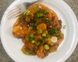 A picture of step 9 of Flower Manchurian.