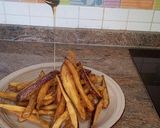 Foto del paso 1 de la receta Berenjenas fritas con miel 🍯