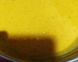 A picture of step 2 of Besan pakode.