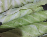 A picture of step 6 of Steamed cabbage.