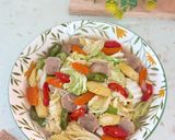 Foto langkah ke 5 dari resep Tumis Sawi Putih, Bakso, Wortel, Putren.