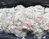 Gremolátás fűszervajas csirke, színes körettel és salátával recept fázis 2 fotója