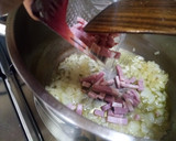 Foto del paso 1 de la receta: Risotto con setas y bacon en 25 minutos